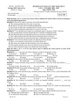 Đề khảo sát tiếng anh THPTQG 2019 lần 2 trường ngô gia tự – phú yên 