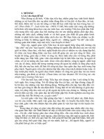 Một số biện pháp làm tốt công tác chủ nhiệm lớp 1 ở trường tiểu học thị trấn nga sơn 