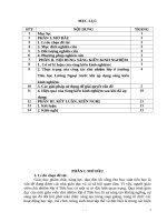 Đổi mới công tác chủ nhiệm lớp theo dự án SEQAP ở trường tiểu học lương ngoại bá thước 