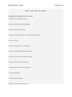 Ngân hàng câu hỏi trắc nghiệm giải phẫu 2 có đáp án