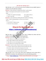 Cô mai phương   đề chuẩn 12   file word có lời giải chi tiết image marked image marked 