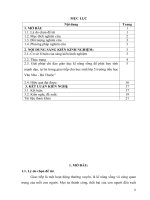 Giải pháp chỉ đạo giáo dục kỹ năng sống để phát huy tính mạnh dạn, tự tin trong giao tiếp cho học sinh lớp 5 trường tiểu học văn nho 