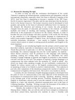 SOME MEASURES TO HELP STUDENTS IN GRAD3 ò MY TAN2 PRIMARY SCHOOL DEVELOP ENGLISH SPEAKING 