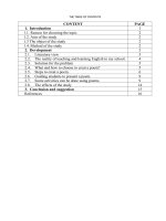 Some experiences on guiding grade 4 students to create poems as a technique to help developing english skill 