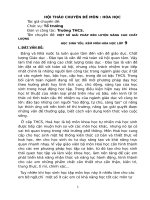 MỘT SỐ GIẢI PHÁP RÈN LUYỆN NÂNG CAO CHẤT LƯỢNG HỌC SINH YẾU, KÉM MÔN HÓA HỌC LỚP 9                                          HỌC SINH YẾU, KÉM MÔN HÓA HỌC LỚP 9