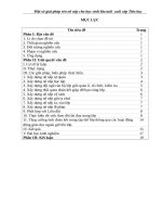 Một số giải pháp rèn nề nếp cho học sinh lứa tuổi  cuối cấp tiểu học