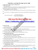 CHƯƠNG 3  DI TRUYỀN học QUẦN THỂ image marked image marked 