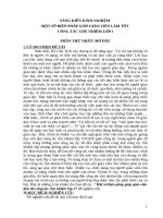 Một số biện pháp giúp giáo viên làm tốt công tác chủ nhiệm lớp 2 