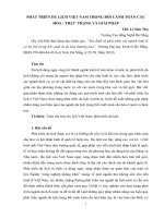 Lê Đức Thọ: PHÁT TRIỂN DU LỊCH VIỆT NAM TRONG BỐI CẢNH TOÀN CẦU HÓA  THỰC TRẠNG VÀ GIẢI PHÁP