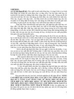 Các quy tắc tính xác suất đại số 11 nâng cao” bằng việc sử dụng một số bài tập tích hợp các môn học khác 