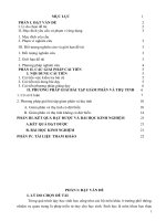 Phương pháp giải các dạng bài tập giảm phân và thụ tinh dùng ôn thi học sinh giỏi và THPT quốc gia 