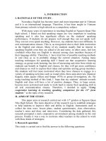 Using cooperative learning in teaching speaking competence for the 11th form students 