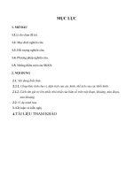 Tiếp cận dần một số bài toán thực tế trong các đề thi thử THPT quốc gia 