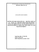 Phương pháp tính nhanh bài toán xác định chu kỳ, tần số và bước sóng của mạch dao động LC khi có sự thay đổi cấu tạo mạch dao động 