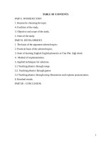 Some techniques of teaching english phonetics to students in grade 10 at tran phu high school 