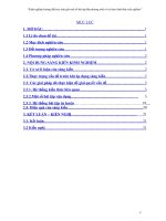 Kinh nghiệm hướng dẫn học sinh giải một số bài tập bất phương trình vô tỷ theo hình thức trắc nghiệm 