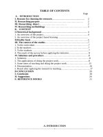 Experiences in teaching part project  in english 6 in the secondary school 