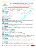 GIẢI BÀI tập SINH HỌC THPT QUỐC GIA đề  (4) 