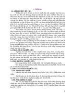 Giải bài toán điện xoay chiều băng phương pháp chuẩn hóa gán số liệu 