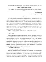 HỌC THUYẾT “TÍNH THIỆN”   TỪ MẠNH TỬ ĐẾN TƯ TƯỞNG HỒ CHÍ MINH VÀ Ý NGHĨA CỦA NÓ