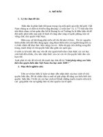 Giải pháp nâng cao hiểu biết chủ quyền biển đảo việt nam cho học sinh THPT 