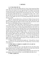 Hướng dẫn học sinh giải một số dạng toán vận dụng định luật bảo toàn động lượng ở cấp độ vận dụng và vận dụng cao 