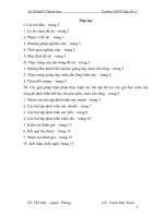 Một số bài tập bổ trợ ký thuật và phát triển thể lực môn cầu lông cho học sinh lớp 10 THPT  