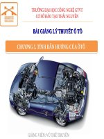 Chương 5   tính dẫn hướng của ô tô 