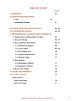 To help grade 11 students in mai anh tuan high school write better personal pecount the ggenre based approach 