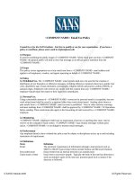 Email policy (Chính sách sử dụng email trong doanh nghiệp)