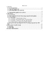 Giải pháp nâng cao hiệu quả công tác giáo dục an toàn giao thông trong trường THCS trần phú thành phố thanh hóa 