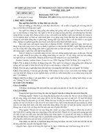 Đề khảo sát ngữ văn 12 năm 2018 2019 sở GD và đt quảng nam 