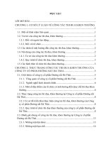 Thực trạng tổ chức hoạt động thi đua, khen thưởng tại công ty cổ phần đường sắt hà thái