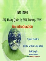 Bai Giang ISO 14000 PY 2017