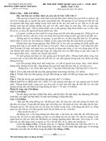 Đề thi thử THPT quốc gia 2019 môn ngữ văn lần 1 trường đoàn thượng – hải dương 