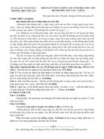 Đề khảo sát ngữ văn 12 lần 4 năm 2018 – 2019 trường THPT yên lạc vĩnh phúc 