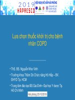 25 10 3 lựa chọn thuốc điều trị ban đầu cho bệnh nhân COPD final ths nguyen nhu vinh 
