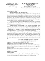 Đề thi thử THPT quốc gia 2019 môn ngữ văn trường lý thái tổ – bắc ninh lần 1 