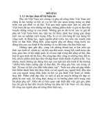 Giá trị đạo đức truyền thống phụ nữ việt nam với xây dựng lối sống của người phụ nữ nông thôn hiện nay tt 