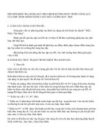 ĐỔI mới KIỂM TRA ĐÁNH GIÁ THEO ĐỊNH HƯỚNG PHÁT TRIÊN NĂNG lực của học SINH NHẰM NÂNG CAO CHẤT LƯỢNG dạy