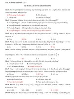 ĐỀ THI THỬ THPT QG GIẢI CHI TIẾT LÍ 10 LẦN 1