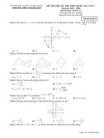 de thi thu toan thpt quoc gia 2020 lan 1 truong ngo si lien bac giang 