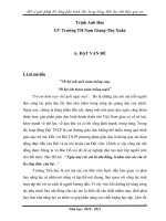 skkn nói không với tiêu cực trong thi cử và bệnh thành tích trong giáo dục, nói không với vi phạm đạo đức nhà giáo và học sinh ngồi nhầm lớp 