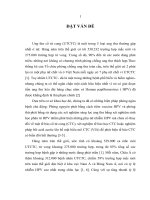 Khảo sát mối liên quan giữa nhiễm HPV nguy cơ cao với các tổn thương tiền ung thư và ung thư cổ tử cung ở các phụ nữ đến khám phụ khoa tại bệnh viện phụ sản trung ương 