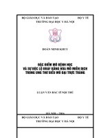 ĐặC điểm mô BệNH học và sự bộc lộ BRAF BằNG hóa mô MIễN DịCH TRONG UNG THƯ BIểU mô đại TRựC TRàNG 