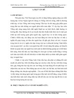 skkn phương pháp củng cố kiến thức tiếng anh lớp 3 qua các hoạt động trò chơi 