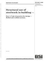 BS 5950 Part 1 Structural use of steelwork in building