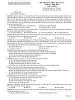 Đề thi thử THPTQG 2019 môn GDCD trường THPT nguyễn viết xuân vĩnh phúc lần 1 