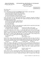 Đề thi chuyên đề GDCD 12 lần 3 năm 2018 2019 trường liễn sơn vĩnh phúc 