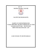 So sánh kết quả khởi động trưởng thành noãn bằng GnRH agonist và hCG trên bệnh nhân kích thích buồng trứng bằng phác đồ GnRH antagonist 